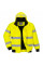 C467 Yellow Hi-Vis 3-in-1 Bomber Jacket