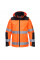 C469 Orange/Black Hi-Vis 3-in-1 Contrast Winter Pro Jacket