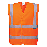 C470 Orange Hi-Vis Band and Brace Vest