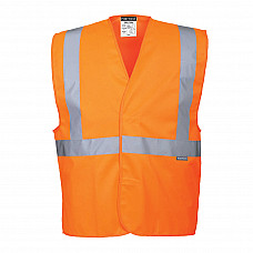 C472 Orange Hi-Vis Band and Brace Vest