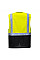 C476 Yellow/Black Warsaw Hi-Vis Contrast Executive Vest