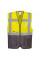 C476 Yellow/Grey Warsaw Hi-Vis Contrast Executive Vest