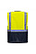 C476 Yellow/Navy Warsaw Hi-Vis Contrast Executive Vest