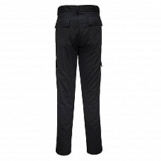 C711 Black Slim Fit Combat Trousers