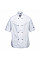 C737 White Rachel Women's Chefs Jacket S/S