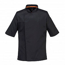 C738 Black Mesh Air Pro Jacket S/S