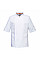 C746 White Stretch Mesh Air Pro Short Sleeve Jacket