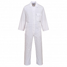 C802 White Classic Coverall