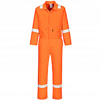 C814 Orange Iona Cotton Coverall