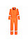 C814 Orange Iona Cotton Coverall