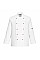 C834 White Somerset Chefs Jacket L/S