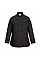 C837 Black Rachel Women's Chefs Jacket L/S