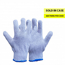 Mixed Fibre Stockinette Glove Sold in Cases