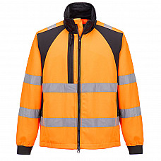 CD861 Orange/Black WX2 Eco Hi-Vis Work Jacket