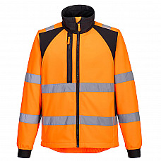 CD875 Orange/Black WX2 Eco Hi-Vis Softshell (2L)