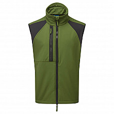 CD876 Olive Green WX2 Eco Softshell Gilet (2L)