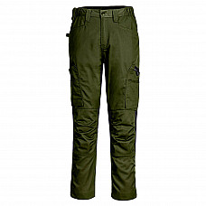 CD881 Olive Green WX2 Eco Stretch Trade Trousers