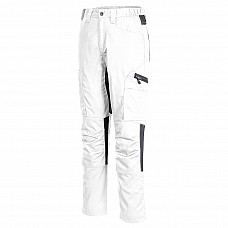 CD881 White WX2 Eco Stretch Trade Trousers