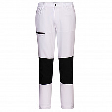 CD886 White WX2 Eco Active Stretch Work Trousers