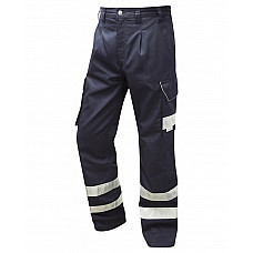 ILFRACOMBE Cargo Style Reflective Poly/Cotton Trouser NAVY