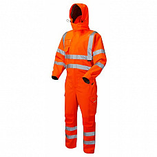 WATERTOWN ISO 20471 Class 3 EcoViz 10KX Stretch Coverall HV ORANGE