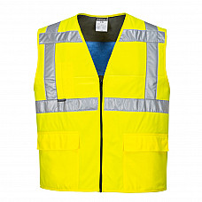 CV02 Yellow Hi-Vis Cooling Vest