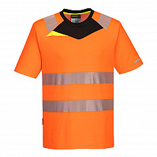 DX413 Orange/Black DX4 Hi-Vis T-Shirt S/S