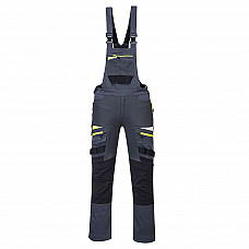 DX441 Metal Grey DX4 Work Bib and Brace