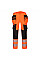 DX442 Orange/Black DX4 Hi-Vis Detachable Holster Pocket Trousers