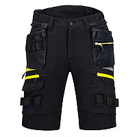 DX444 Black DX4 Detachable Holster Pocket Shorts