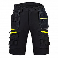 DX444 Black DX4 Detachable Holster Pocket Shorts