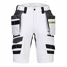 DX444 White DX4 Detachable Holster Pocket Shorts