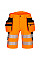 DX446 Orange/Black DX4 Hi-Vis Holster Pocket Shorts