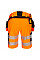 DX446 Orange/Black DX4 Hi-Vis Holster Pocket Shorts