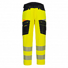 DX453 Yellow/Black DX4 Hi-Vis Service Trousers