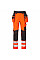 DX454 Orange/Black DX4 Hi-Vis Detachable Holster Pocket Craft Trousers