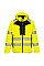 DX462 Yellow DX4 Hi-Vis Rain Jacket