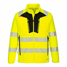 DX473 Yellow/Black DX4 Hi-Vis Hybrid Baffle Jacket