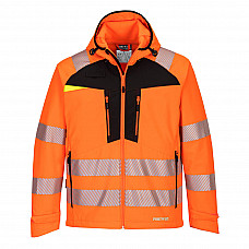 DX475 Orange/Black DX4 Hi-Vis Softshell (3L)