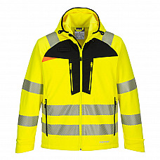 DX475 Yellow/Black DX4 Hi-Vis Softshell (3L)