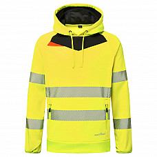 DX483 Yellow/Black DX4 Hi-Vis Overhead Hoodie