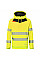 DX483 Yellow/Black DX4 Hi-Vis Overhead Hoodie