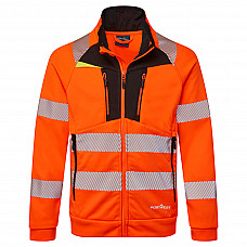 DX484 Orange/Black DX4 Hi-Vis Hoodie