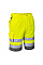 E043 Yellow/Grey Hi-Vis Contrast Shorts