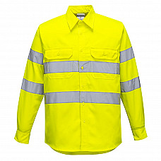 E044 Yellow Hi-Vis Shirt