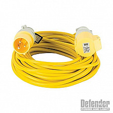 Defender Extension Lead Yellow 2.5mm2 16A 14m