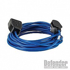 Defender Extension Lead Blue 1.5mm2 13A 10m