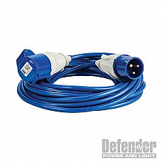 Defender Extension Lead Blue 4mm2 32A 14m