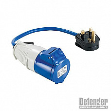 Defender Fly Lead Converter 13A - 16A