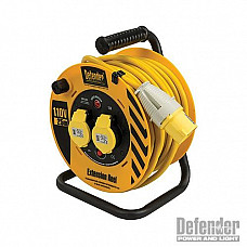 Defender Heavy Duty Industrial Cable Reel 25m